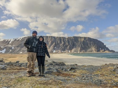 Les mimis en route vers Berlevåg